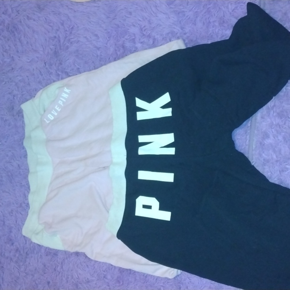 2 PAIR PINK SWEATPANTS